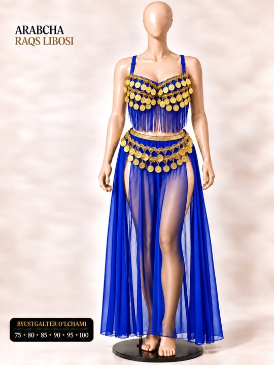 Sharqona raqs kostyumi, arabcha raqs to‘plami, 75-100 - 