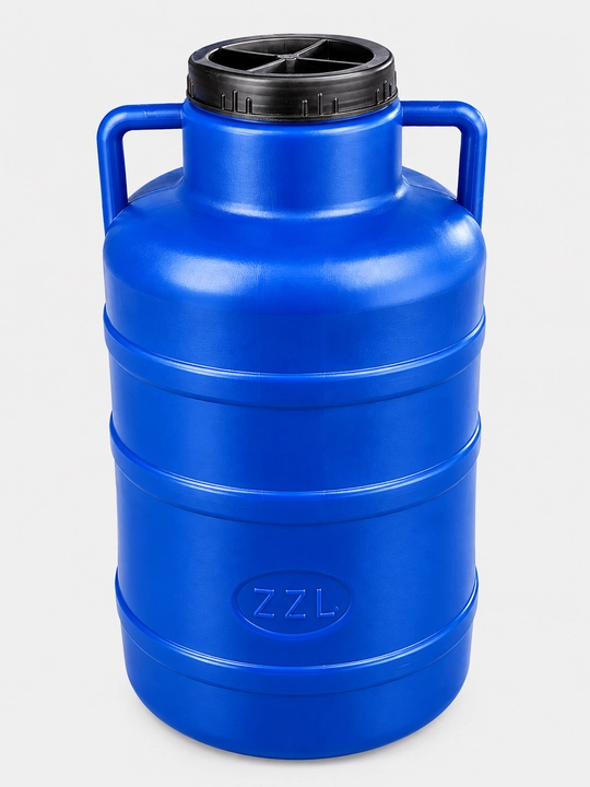 Plastik bochka MAK PLAST, suv saqlash idishi 22–120 litr, qopqoqli
