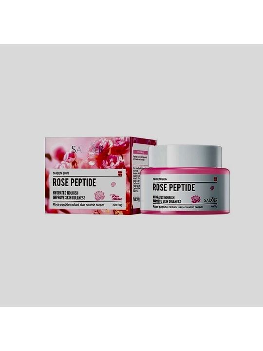 Yuz uchun krem SADOER Rose Peptide, namlantiruvchi, 50 g - 