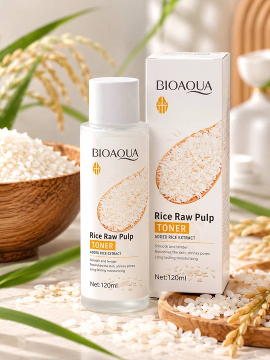 BIOAQUA тонер, тоник для лица, экстракт риса, увлажняющий тонер