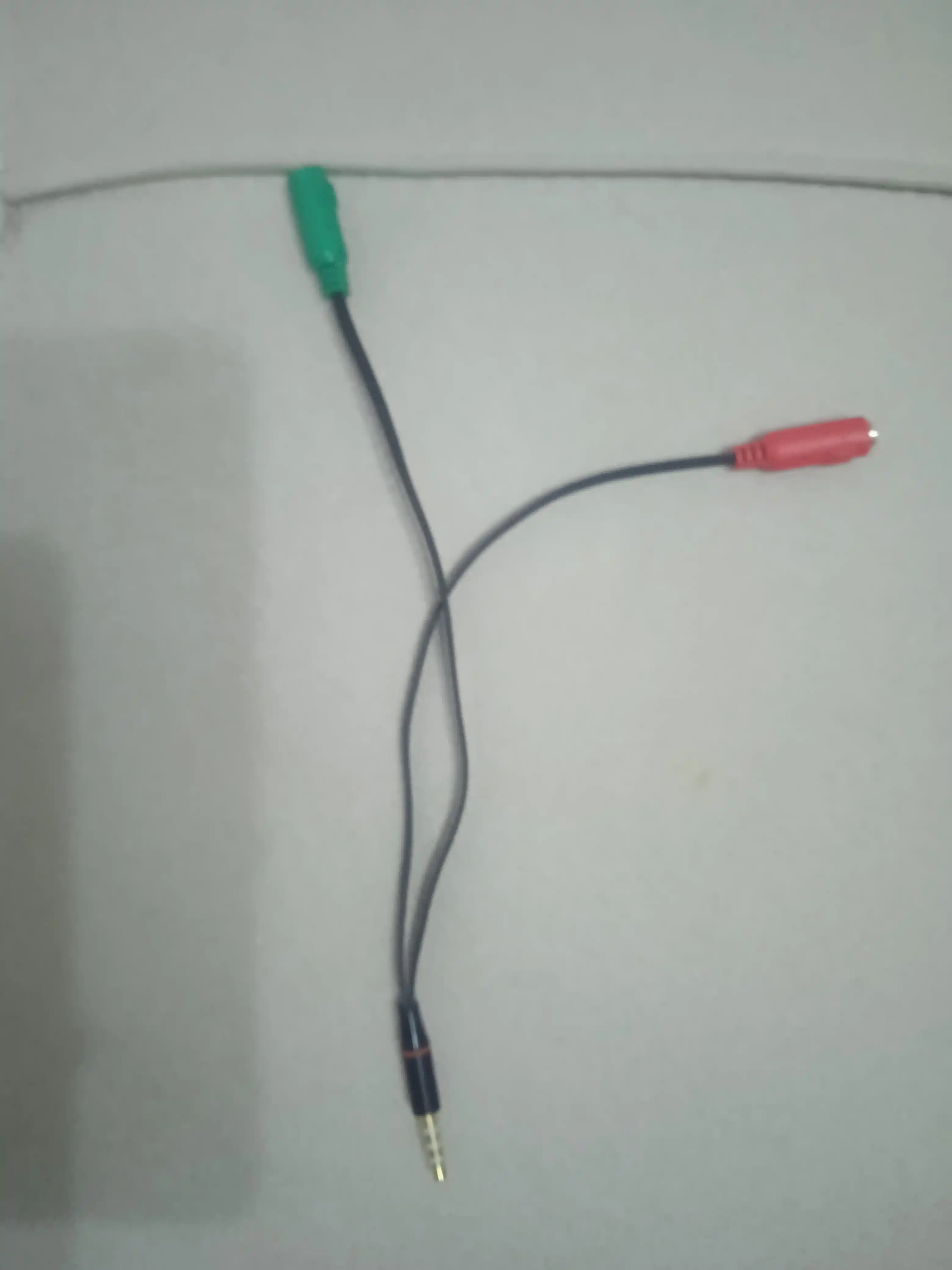 Переходник микрофон + наушники 3.5мм M4pin-2x3.5мм F3pin для телефонов и компьютер