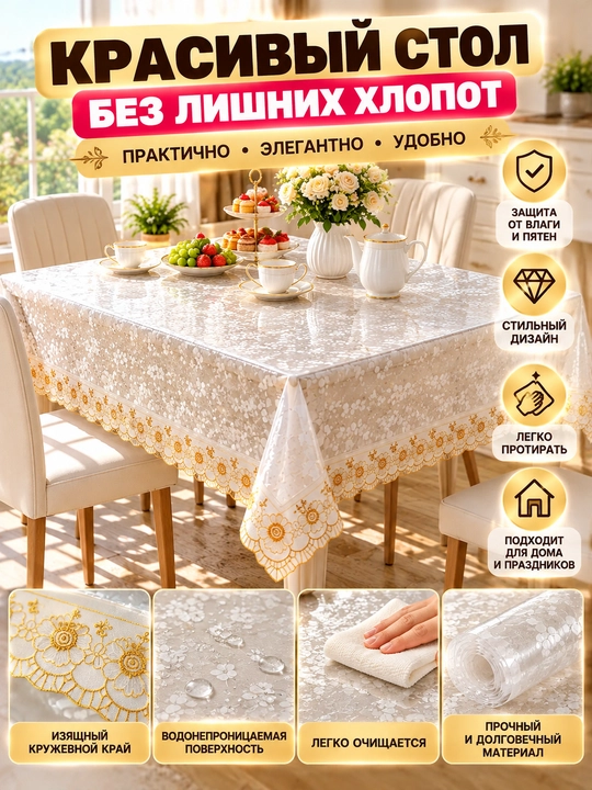 Скатерть для стола, кухонная, декоративная, с рисунком, для дома и столовой