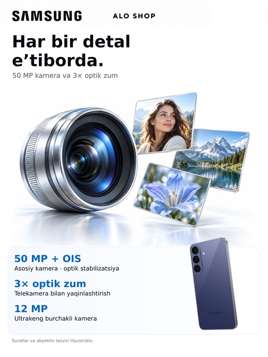 Smartfon Samsung Galaxy S26 FE 5G, 8/256 GB, 120 Hz AMOLED, Smart Watch SOVG‘A
