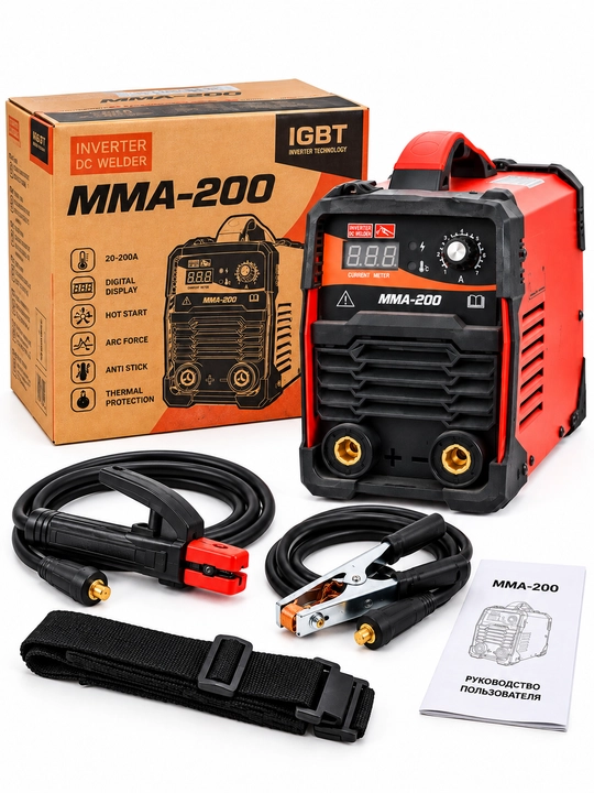 MMA-200 inverterli payvandlash apparati - 