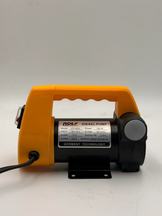Насос для перекачки топлива ROLF TOP-2-12V, 12 В, 180 Вт, 50 л/мин
