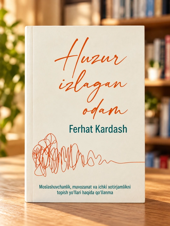 Человек, ищущий покой | Ферхат Кардаш | Книга на узбекском языке - 