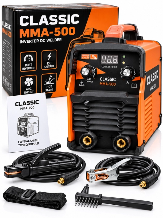 CLASSIC MMA-500 inverterli payvandlash apparati - 