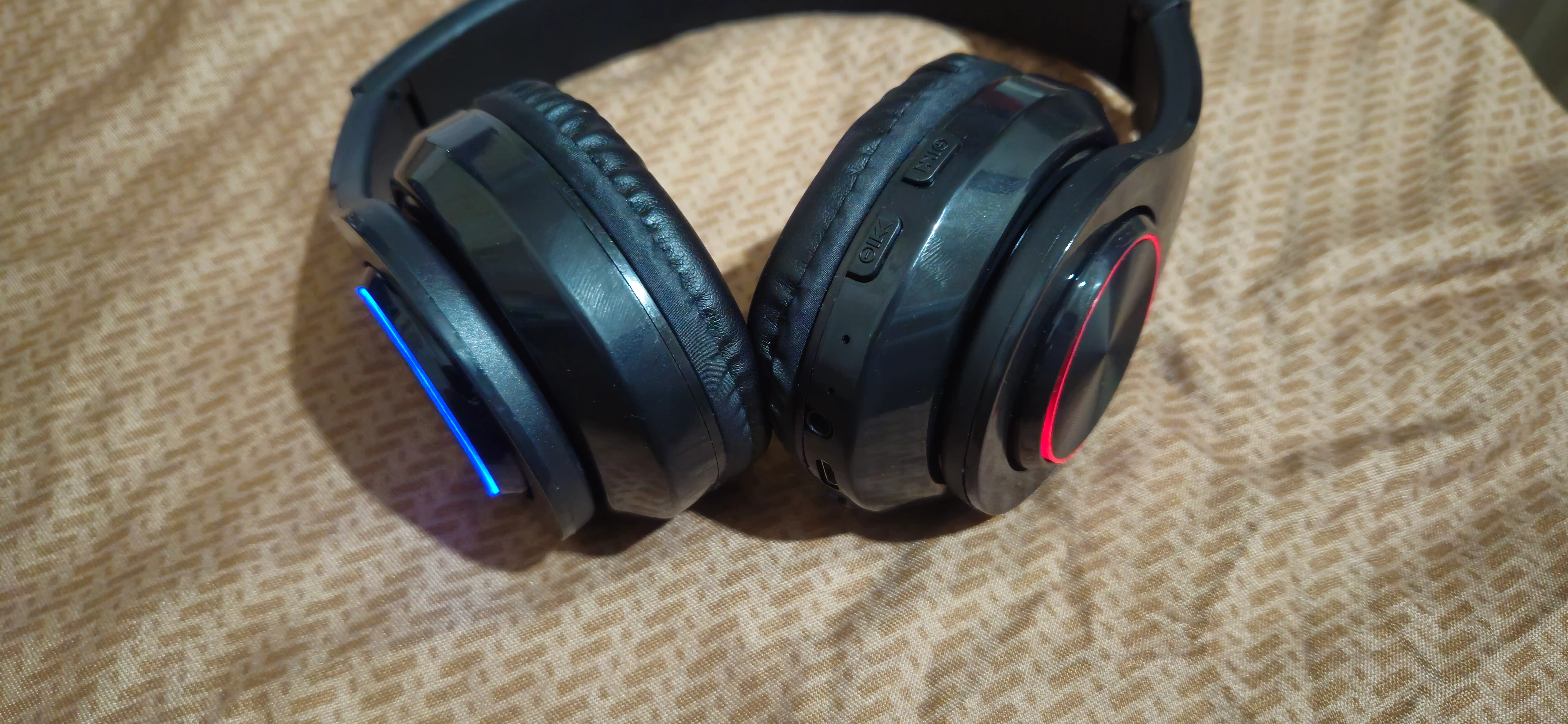 Беспроводные наушники с микрофоном, большие полноразмерные, Bluetooth