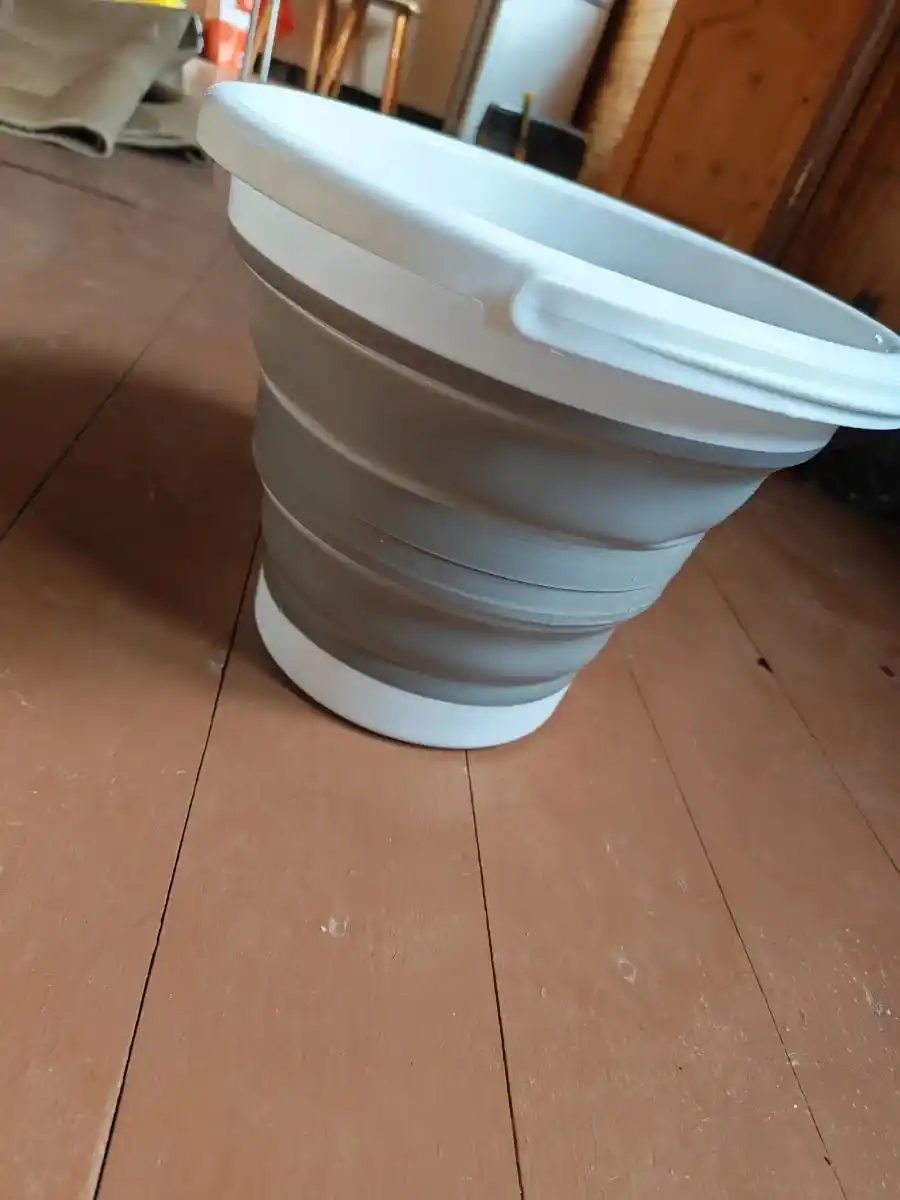 Buklanadigan chelak va tog'ora Mikito silikon xo'jalik, tozalash va kir yuvish uchun