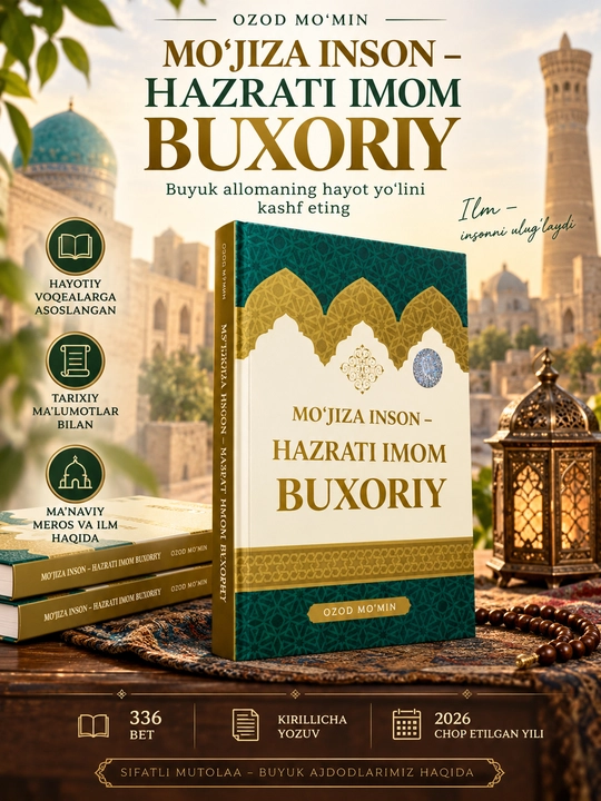 Ozod Mo'min: Mo'jiza inson - Hazrati Imom Buxoriy - 