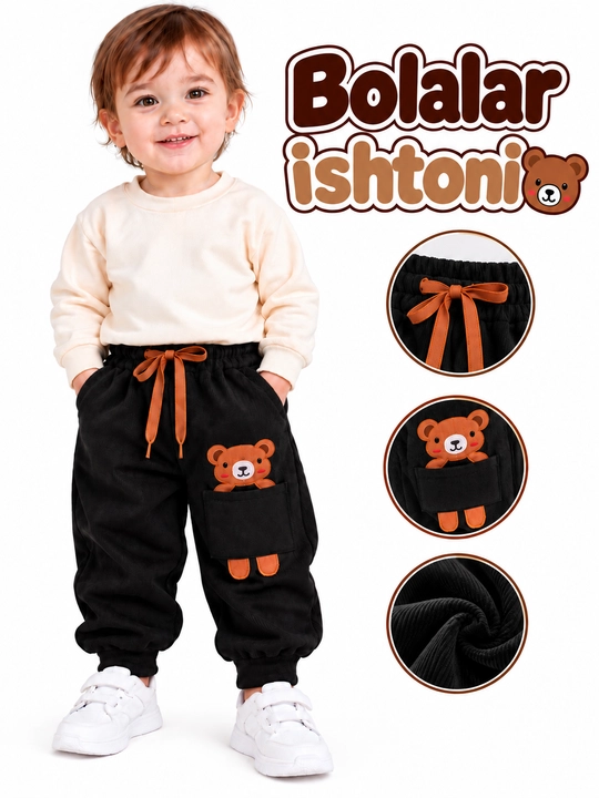 Детские брюки, осенние и зимние брюки для мальчиков, 1–2–3–4–5 лет