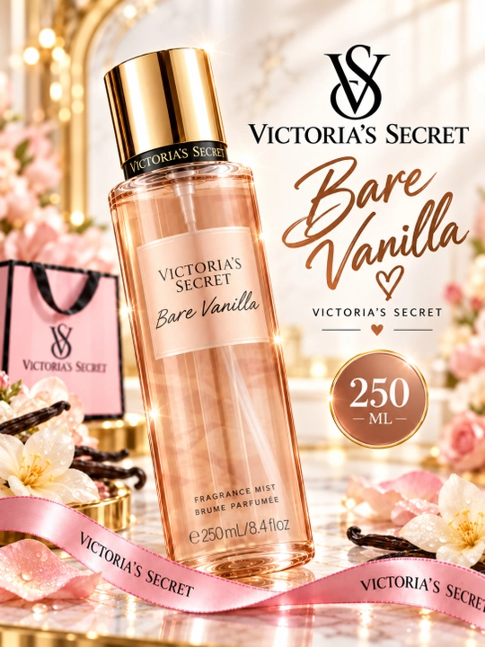 Victoria’s Secret Bare Vanilla, Aqua Kiss, Bombshell 250 мл — парфюмерный мист для тела - 