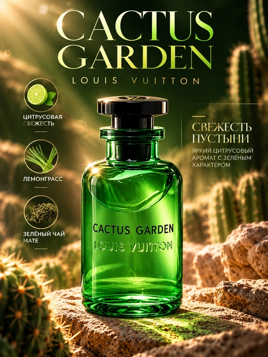 Louis Vuitton Cactus Garden — uniseks atir suvi, 100 ml - 
