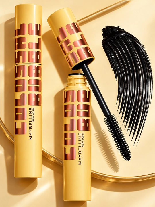 Maybelline Colossal Bubble kipriklar uchun tush, hajm beruvchi, uzaytiruvchi qora tush - 
