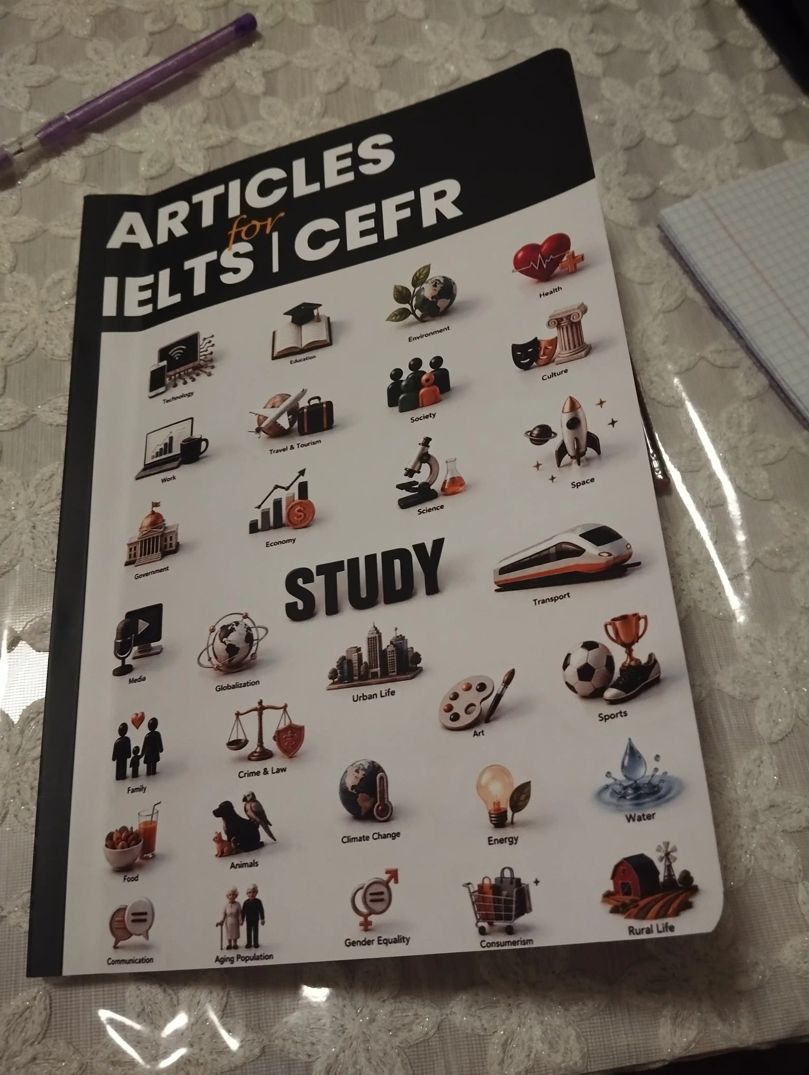 Articles for IELTS/CEFR