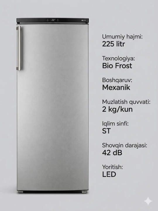 Холодильник Shivaki SHIV293SD
