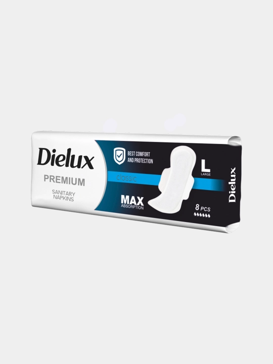 Прокладки DIELUX premium classic max, 8 шт - 