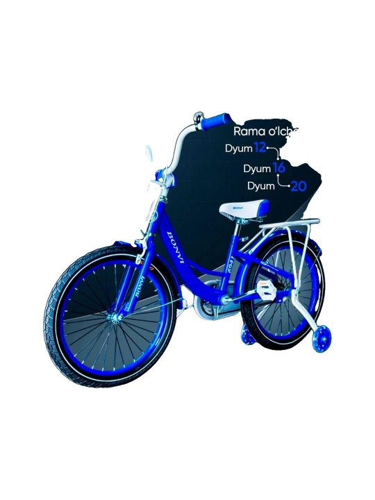 Bolalar uchun velosipedi, Bonvi 012