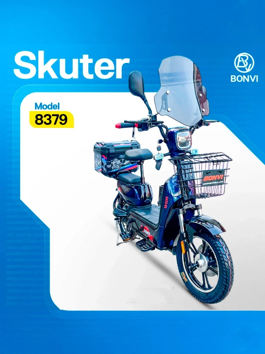 Электрический скутер BONVI 8379 - 