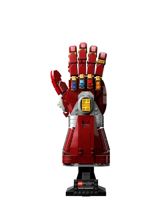 Konstruktor lego Cheksizlik Nano-qo'lqopi (Temir odam), 675 ta qism