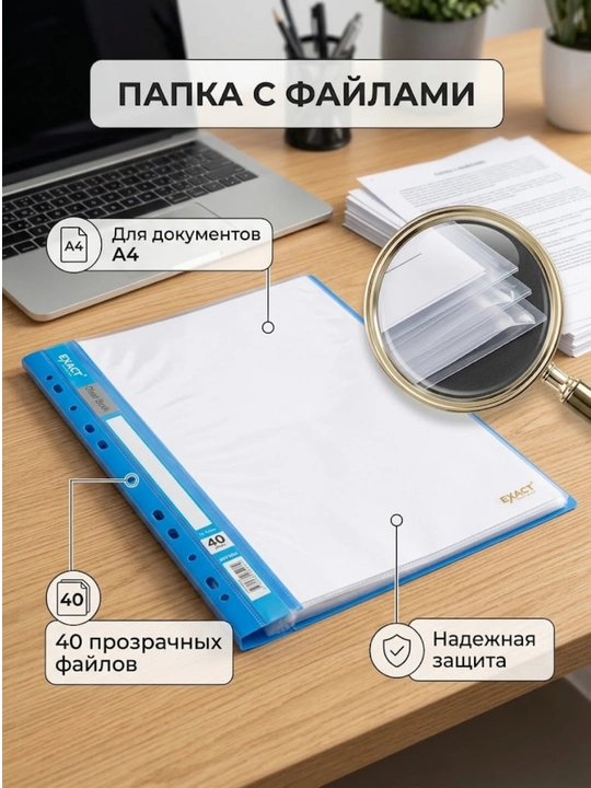 PFF004 Teshilgan fayl 40 EXACT varaqlar - 