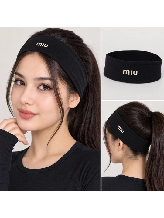 Bandana, bandamka, fitnes uchun, soch uchun aksesuar, sport kiyimi, soch rezina, sport rezina - 