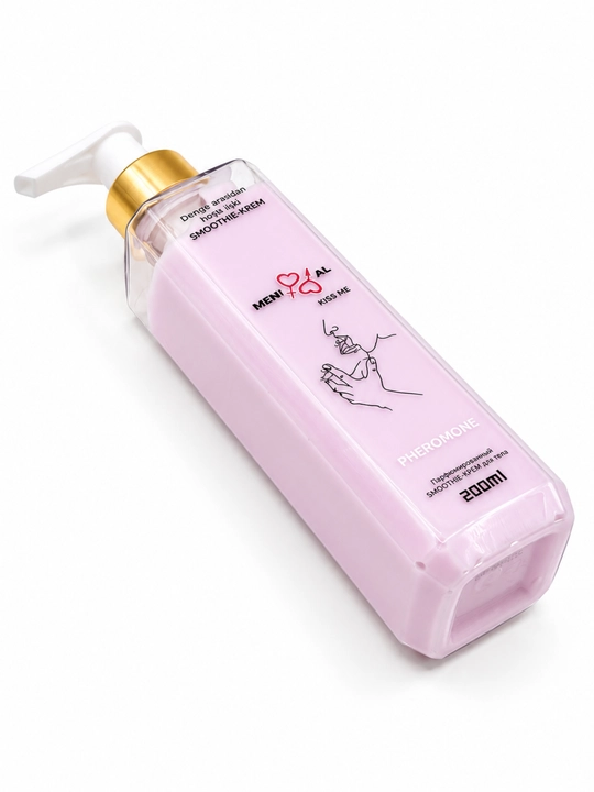 MENI AL Kiss Me tana uchun parfyumlangan smuzi-krem, dozatorli, 200 ml