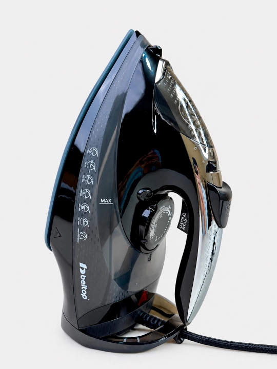 Bug'li "BELTOP" dazmol 2200W keramik taglik, vertikal bug', 300-360ml, avto o'chish, utyug
