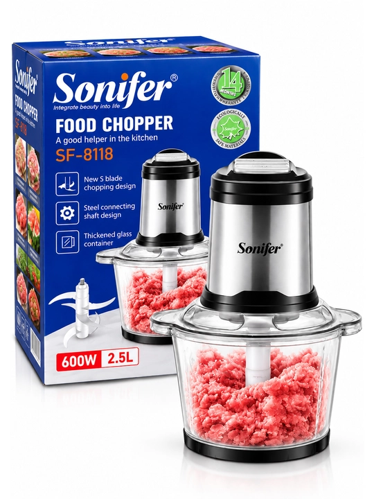 Sonifer SF-8118 elektr maydalagichi chopper