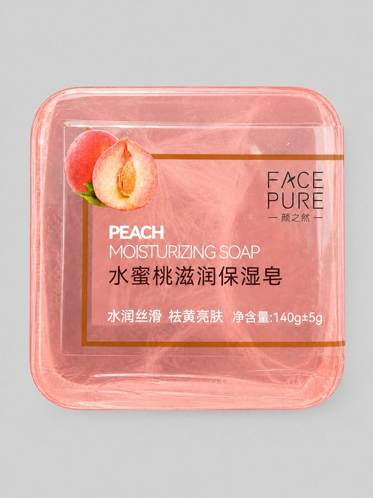Парфюмированное и прозрачное мыло Face Pure, с аминокислотами 140 г увлажняющее, 5 аромата