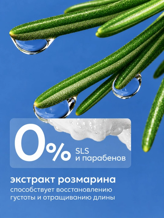 Бальзам для волос LIKATO PROFESSIONAL с розмарином для укрепления волос 1000 мл