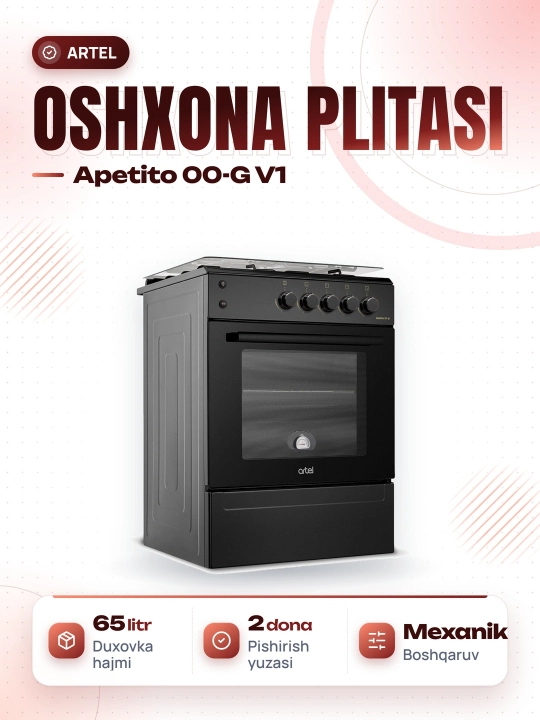 Газовая плита Artel Apetito 01-G V1 - 