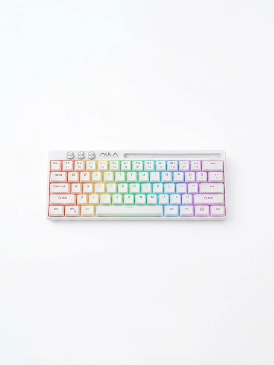 Проводная компьютерная клавиатура AULA с RGB-подсветкой