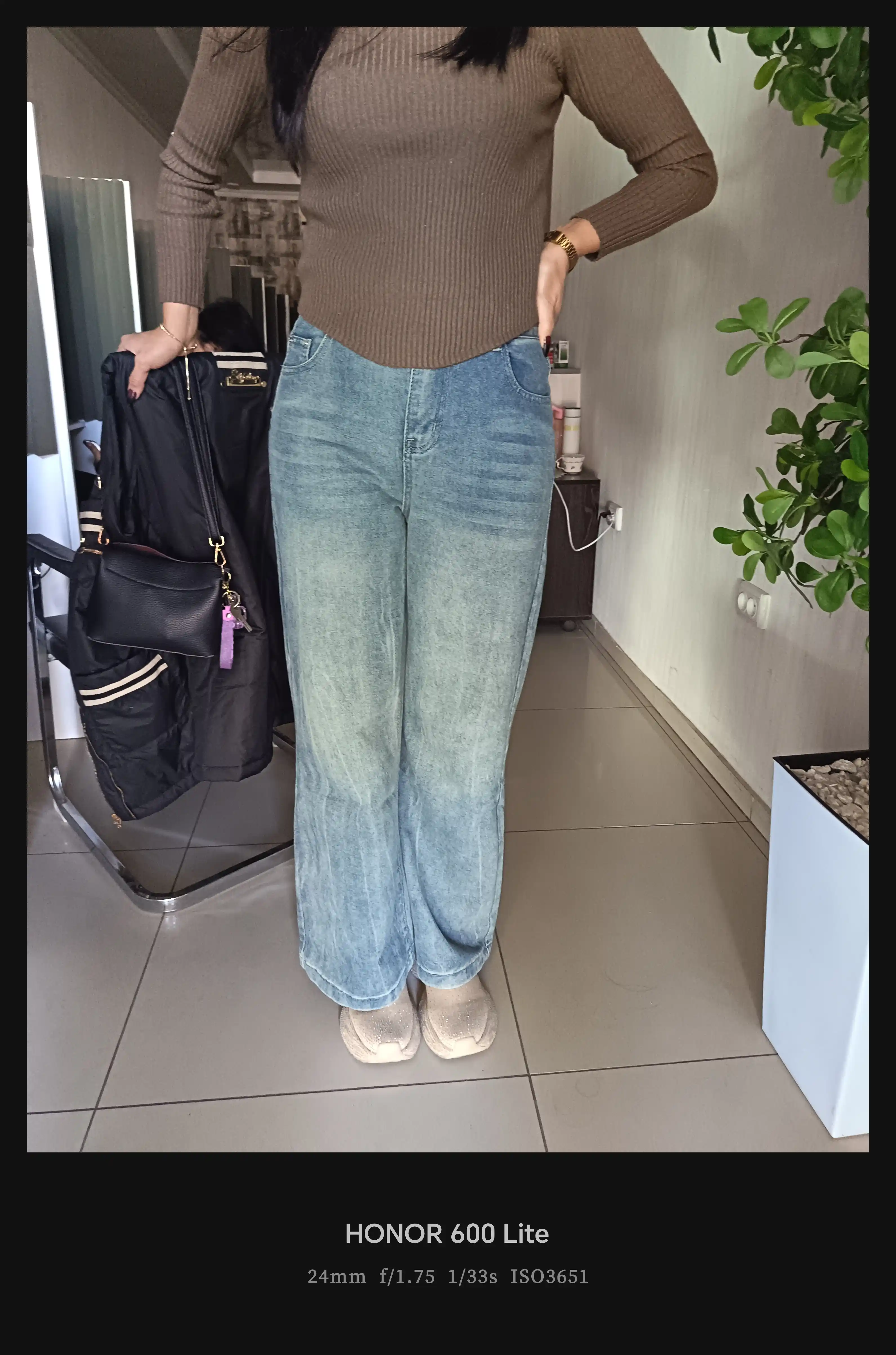 Ayollar uchun keng Baggy jinsilari — Y2K uslubi, o'lchamlar XS-2XL Kuz va qish fasliga