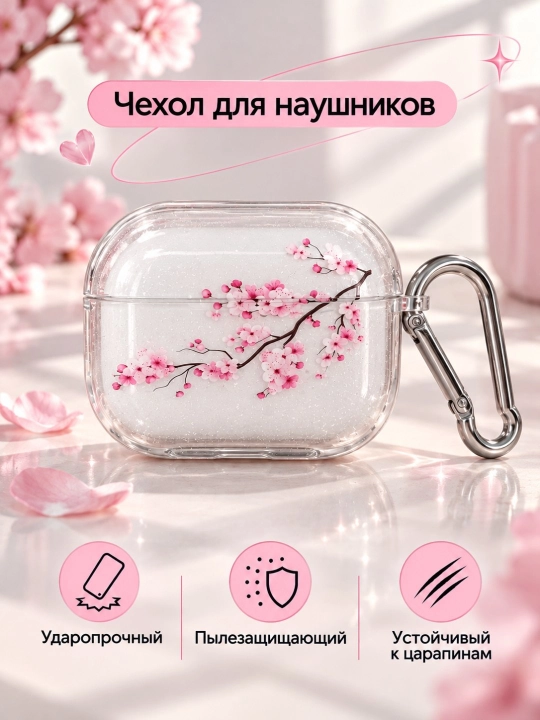 Чехол для наушников AirPods 1/ 2 , Рro, Рro 2, Рro 3, 3, 4