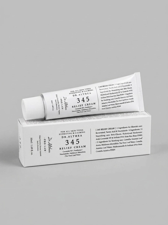 Крем для лица Dr. Althea 345 Relief Cream увлажняющий и успокаивающий, 50 мл
