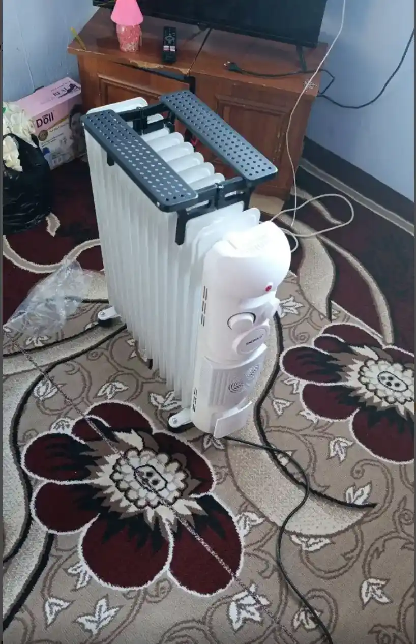 NIKAI moyli isitgichi, termo-puflanadigan pech + quritgich, 13 ta qovurg‘a, 30 kv.m gacha