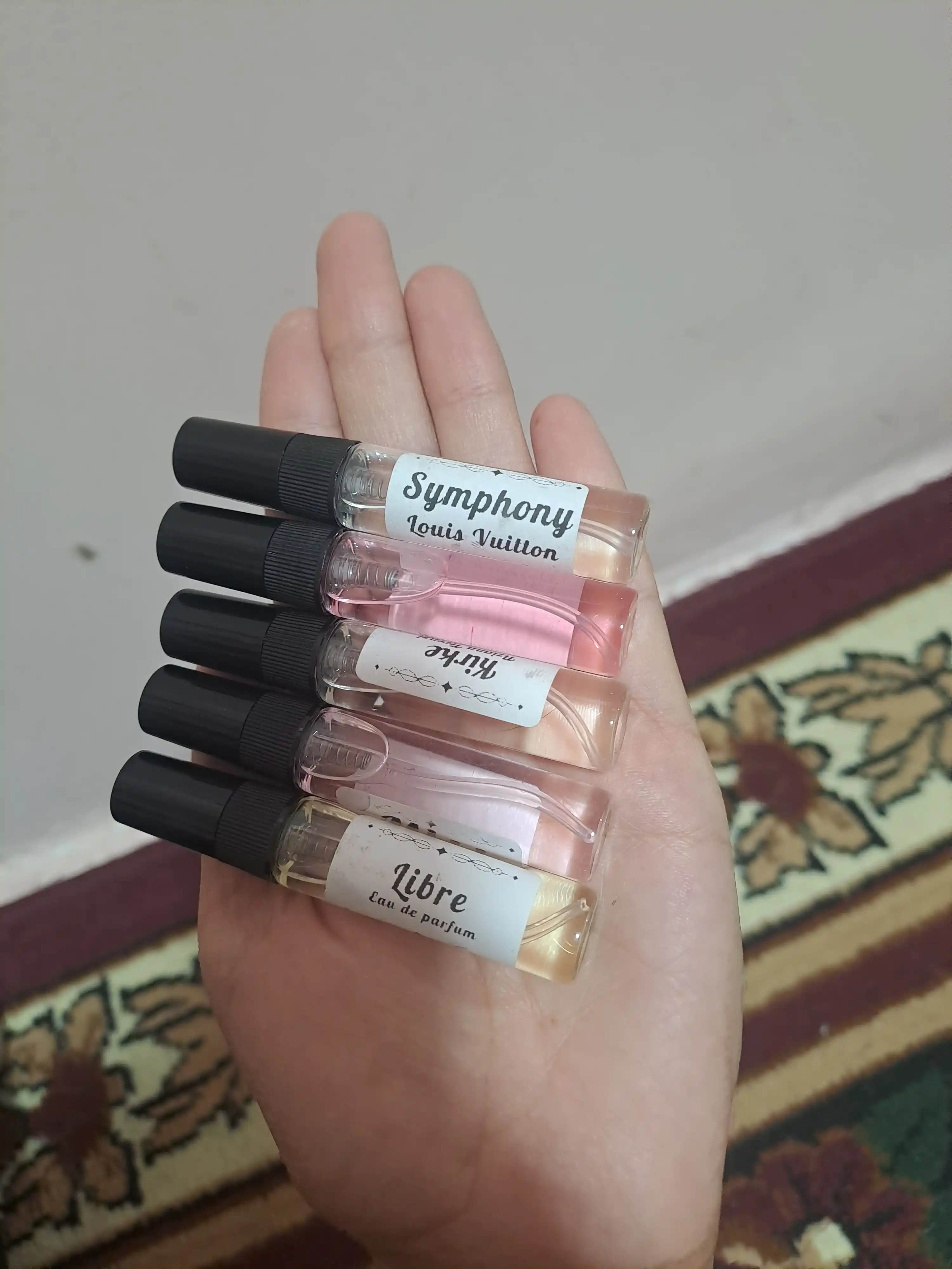 Набор женских духов: Lost Cherry, Libre, Miss Dior, Symphony, Kirke — 5 в 1