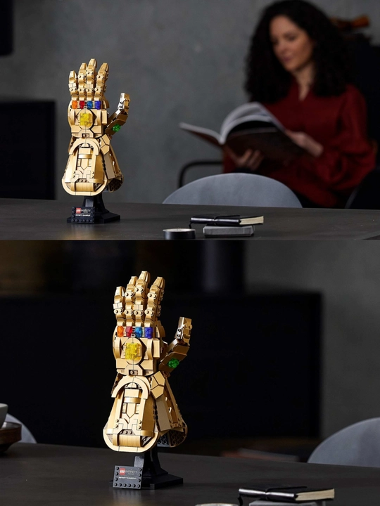 Konstruktor Lego Cheksizlik Qo'lqopi (Tanos), 590 ta qism