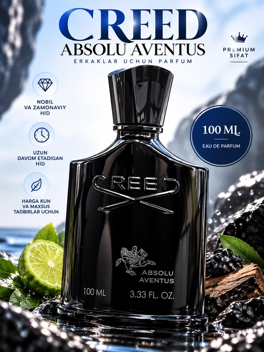 Creed Aventus 100 мл — мужской парфюм, мужские духи, парфюмированная вода для мужчин