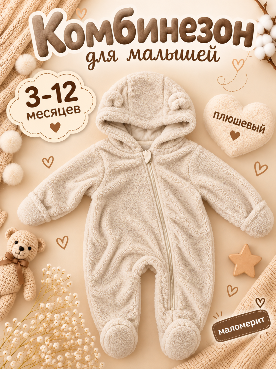 Комбинезон для детей-для девочек и мальчиков - 