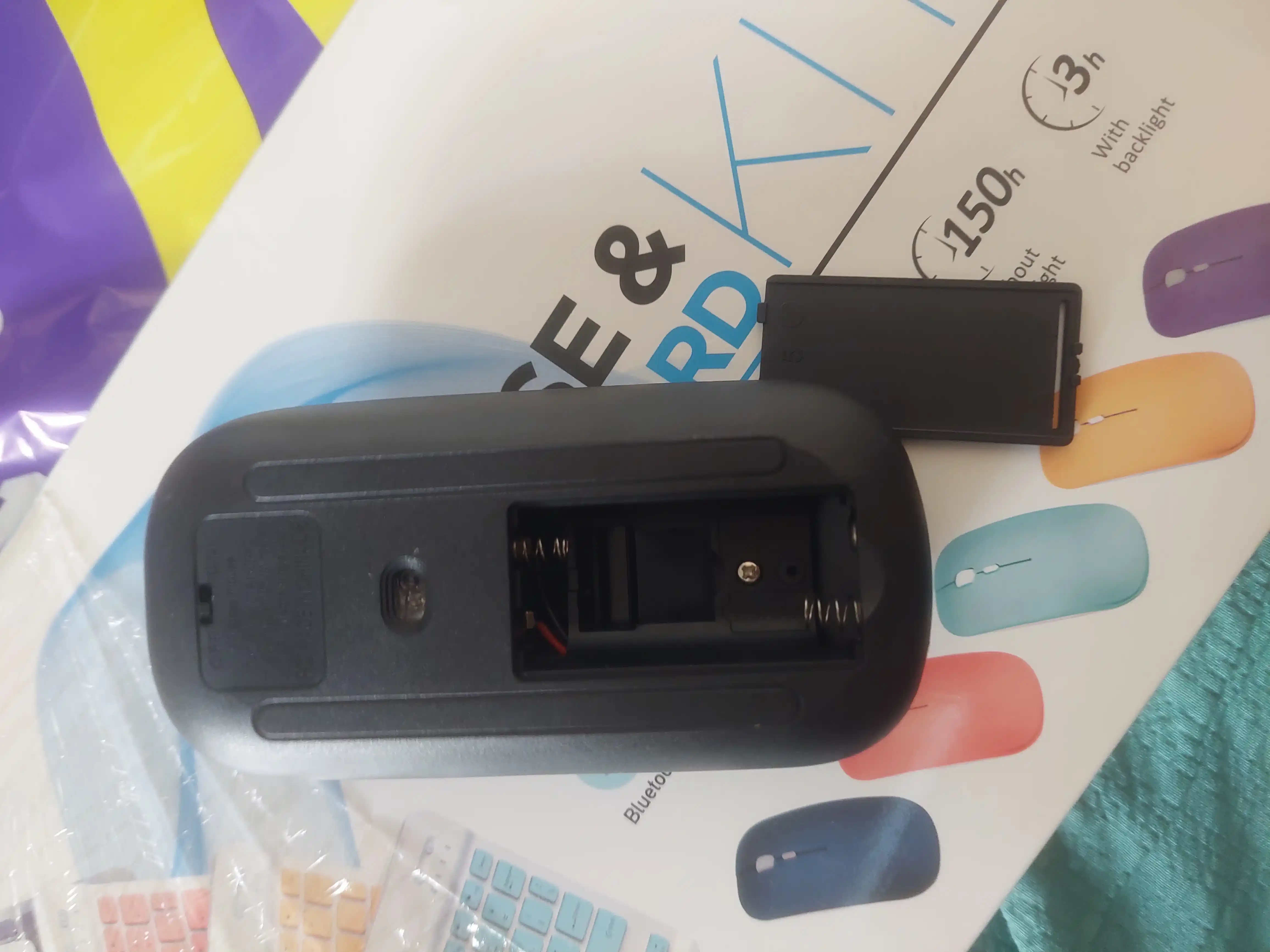 Беспроводной комплект клавиатуры и мыши 2.4GHz USB Wireless Keyboard & Mouse Combo