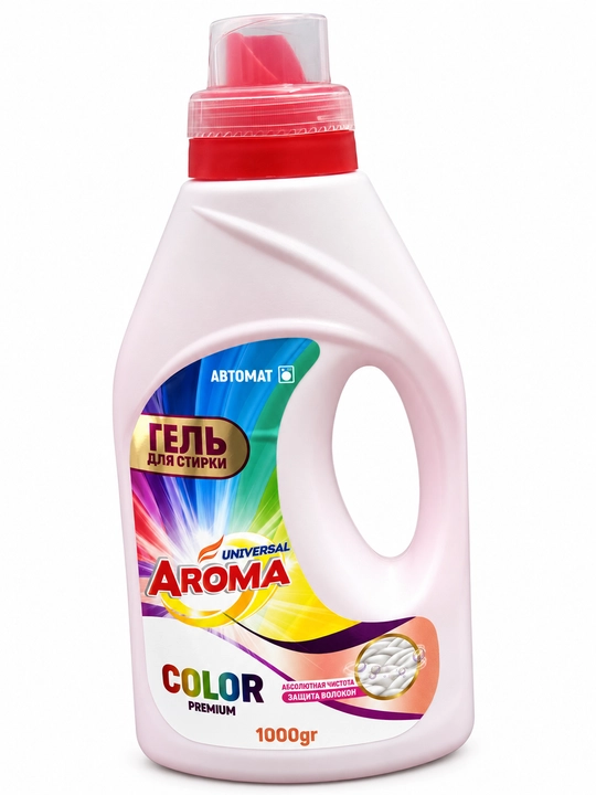 Гель для стирки AROMA Universal, для чистоты и ухода за одеждой, 1000 мл / 2000 мл