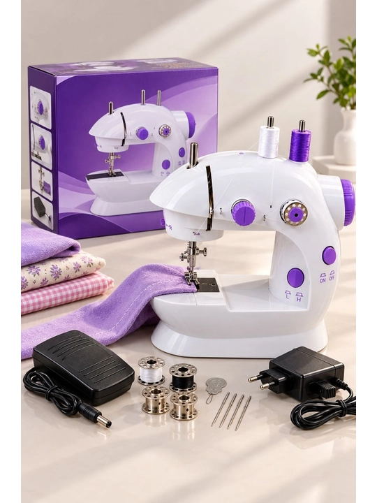 Mini Sewing Machine SM-202A ixcham va qulay tikuv mashinasi