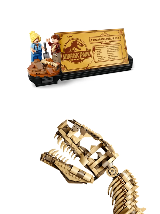 Konstruktor Lego Dinozavr qoldiqlari: Tirannozavr skeleti, 3145 ta qism