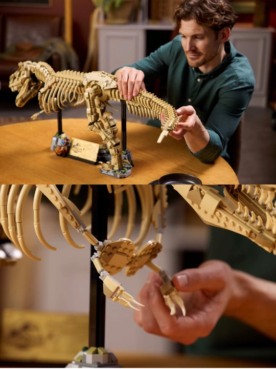 Konstruktor Lego Dinozavr qoldiqlari: Tirannozavr skeleti, 3145 ta qism