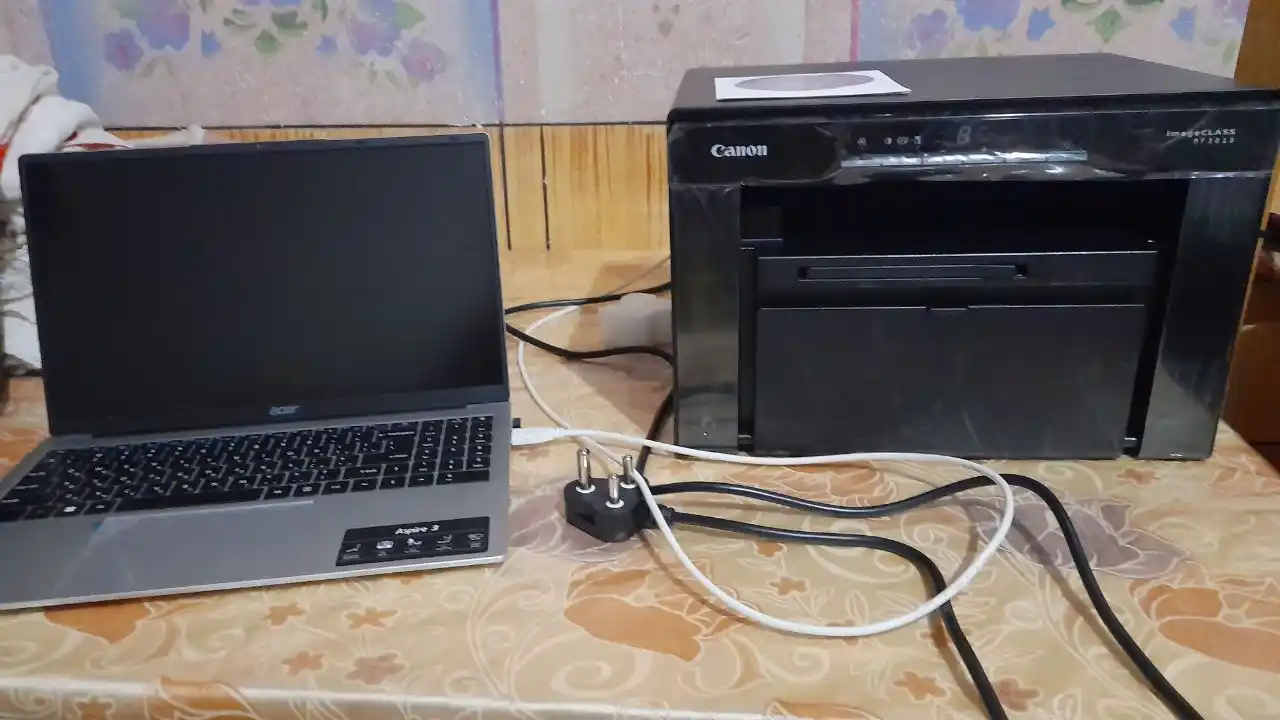 Принтер МФУ лазерный Canon MF3010, 3 в 1