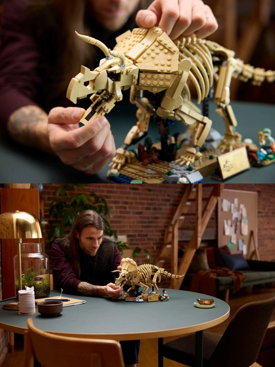 Konstruktor Lego Dinozavr qoldiqlari: Tritseratops skeleti, 1154 ta qism