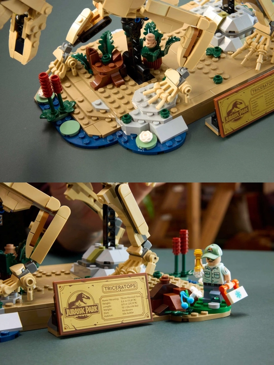 Konstruktor Lego Dinozavr qoldiqlari: Tritseratops skeleti, 1154 ta qism