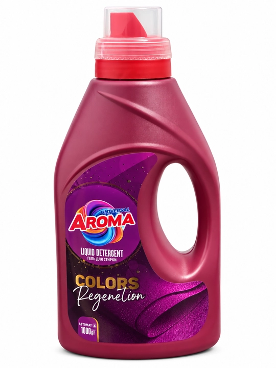 Гель для стирки AROMA Universal, для чистоты и ухода за одеждой, 1000 мл / 2000 мл
